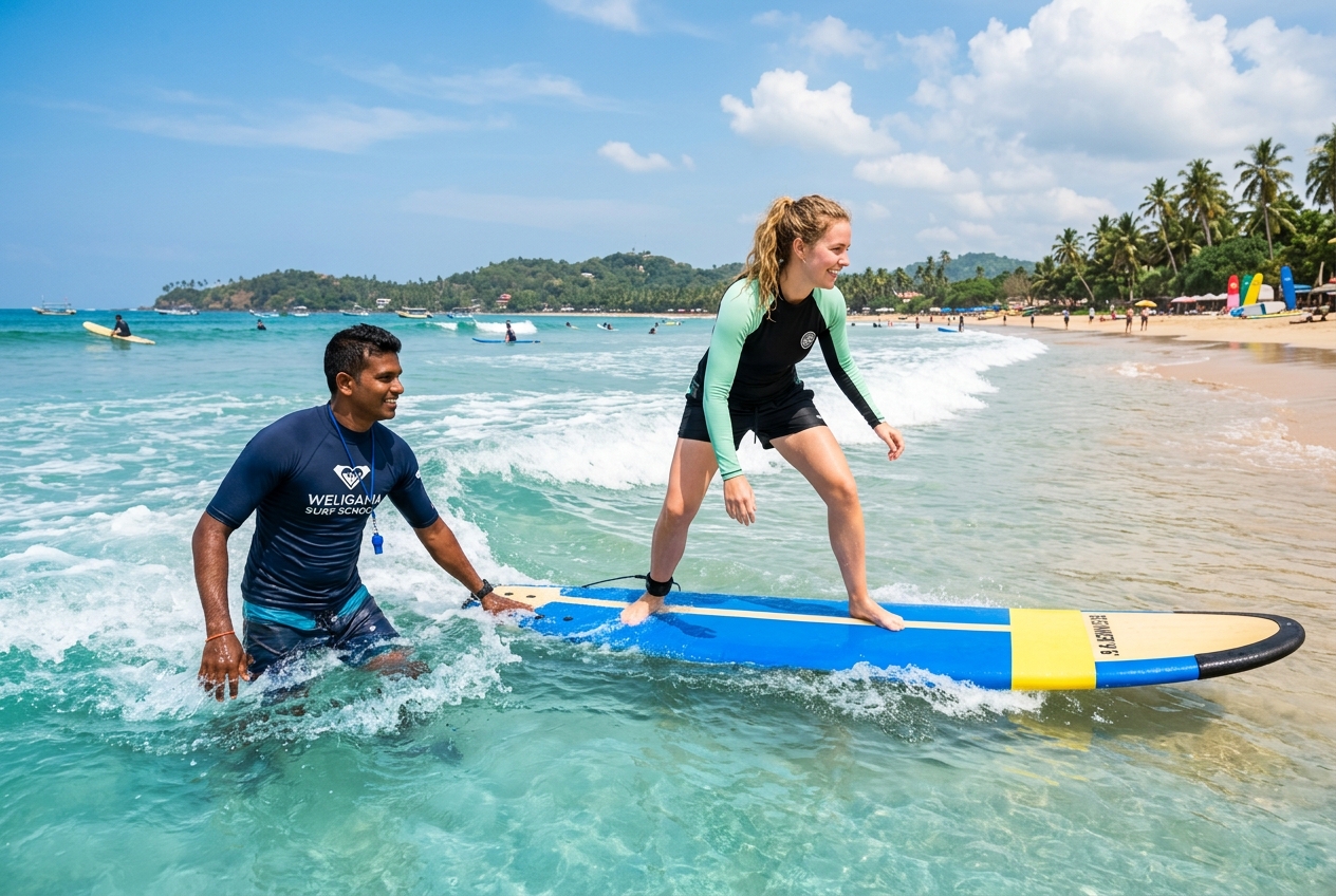 Surf Lesson Weligama